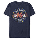 Men's Mickey & Friends 16th Birthday Let's Party T-Shirt
