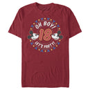 Men's Mickey & Friends 18th Birthday Let's Party T-Shirt