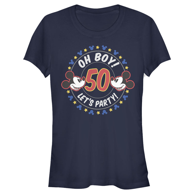 Junior's Mickey & Friends Oh Boy Let’s Party T-Shirt