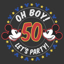 Men's Mickey & Friends Oh Boy Let’s Party T-Shirt