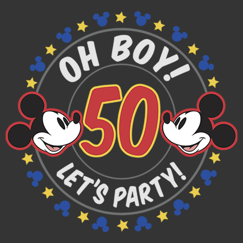 Men's Mickey & Friends Oh Boy Let’s Party T-Shirt