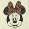 Men's Mickey & Friends Minnie Mouse Cheetah Print Bow T-Shirt
