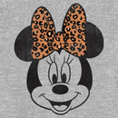 Toddler's Mickey & Friends Distressed Minnie Mouse With Cheetah Print Bow T-Shirt