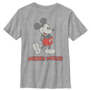 Boy's Mickey & Friends Mickey Mouse Large Portrait T-Shirt