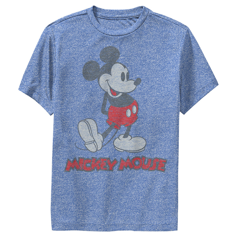 Boy's Mickey & Friends Mickey Mouse Large Portrait Performance Tee