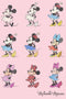 Junior's Mickey & Friends Evolution of Minnie Mouse T-Shirt