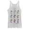 Women's Mickey & Friends Evolution of Minnie Mouse Racerback Tank Top