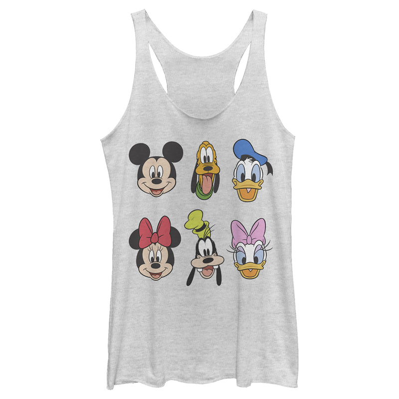 Women's Mickey & Friends Group Portraits Racerback Tank Top