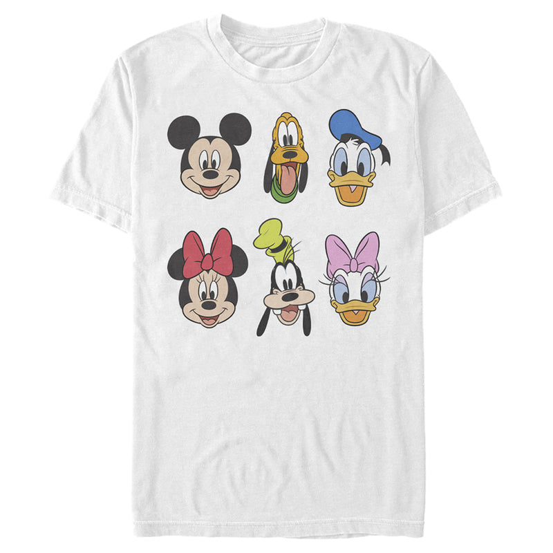 Men's Mickey & Friends Group Portraits T-Shirt