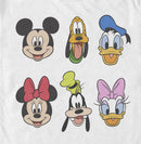 Men's Mickey & Friends Group Portraits T-Shirt