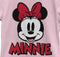 Girl's Mickey & Friends Retro Minnie Mouse Big Face T-Shirt