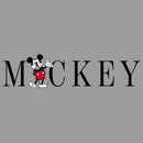 Boy's Mickey & Friends Mickey Mouse Minimalist Name Pull Over Hoodie