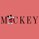 Boy's Mickey & Friends Mickey Mouse Minimalist Name Performance Tee