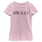 Girl's Mickey & Friends Mickey Mouse Minimalist Name T-Shirt