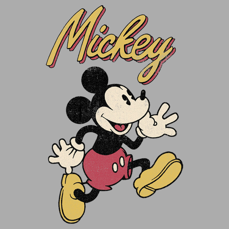Boy's Mickey & Friends Mickey Mouse Retro Running T-Shirt