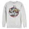 Men's Mickey & Friends Retro Group Shot Sweatshirt