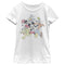 Girl's Mickey & Friends Running Group Shot T-Shirt