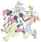 Boy's Mickey & Friends Running Group Shot T-Shirt