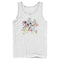 Men's Mickey & Friends Running Group Shot Tank Top