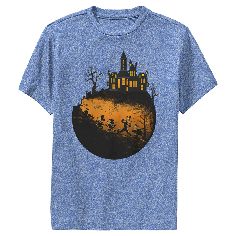 Boy's Mickey & Friends Haunted House Performance Tee