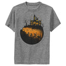 Boy's Mickey & Friends Walking Towards Haunted Mansion Performance Tee