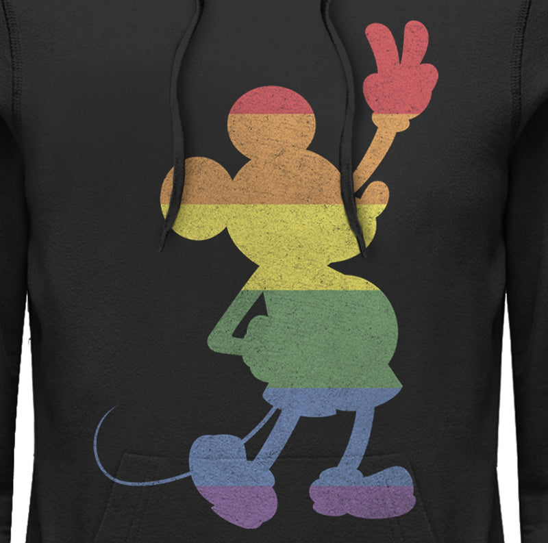 Men's Mickey & Friends Peaceful Pride Pull Over Hoodie