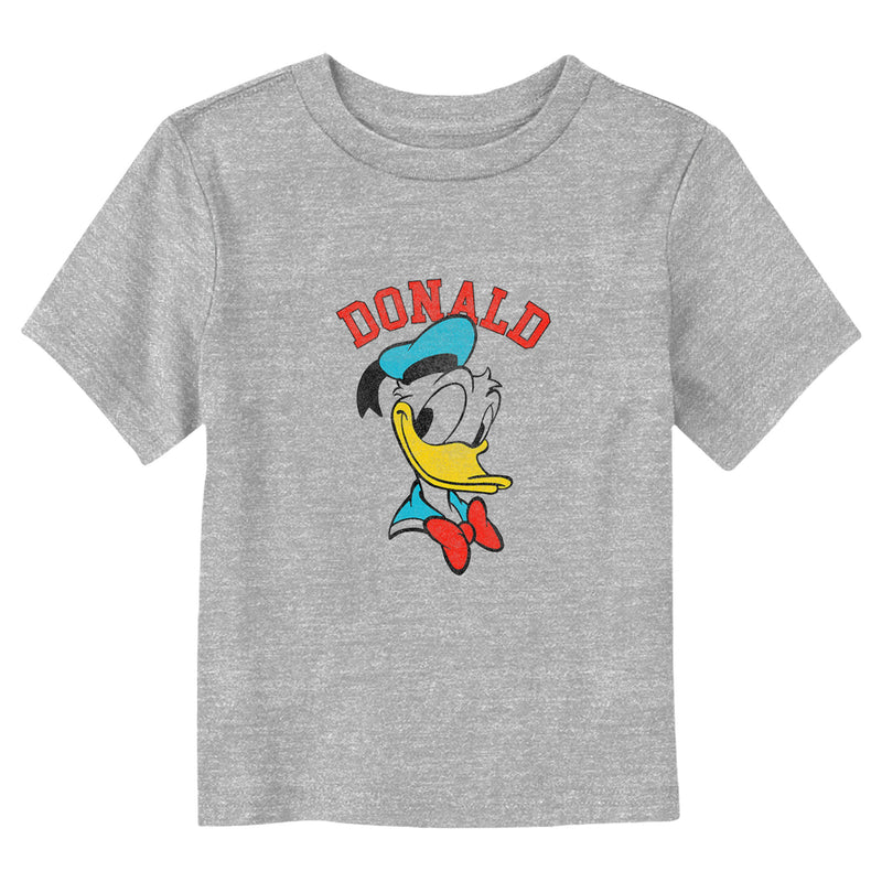 Toddler's Mickey & Friends Distressed Duck Portrait T-Shirt