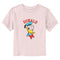 Toddler's Mickey & Friends Distressed Duck Portrait T-Shirt