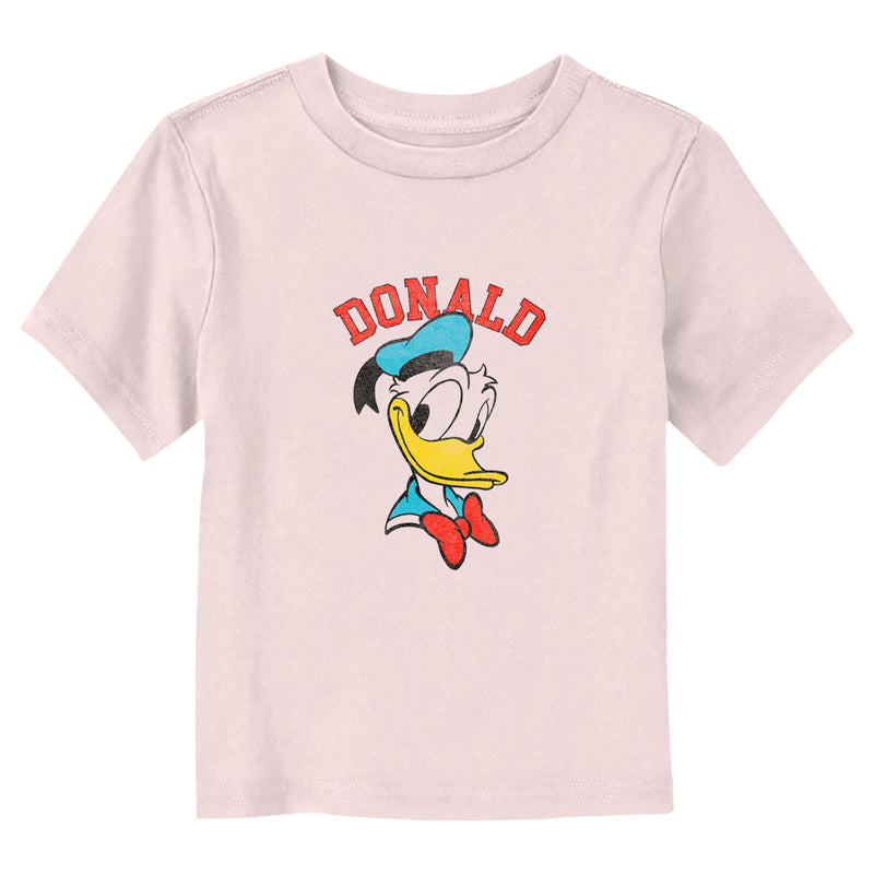 Toddler's Mickey & Friends Distressed Duck Portrait T-Shirt