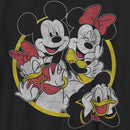 Boy's Mickey & Friends Distressed Group Circle T-Shirt