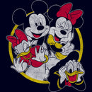 Toddler's Mickey & Friends Distressed Friend Group Circle T-Shirt