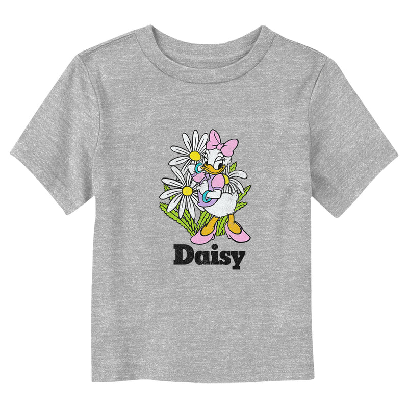 Toddler's Mickey & Friends Distressed Daisy and Flowers T-Shirt