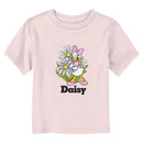 Toddler's Mickey & Friends Distressed Daisy and Flowers T-Shirt