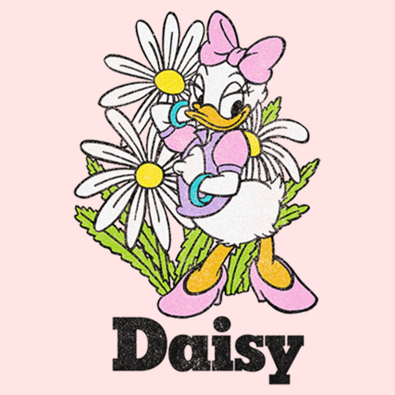 Toddler's Mickey & Friends Distressed Daisy and Flowers T-Shirt