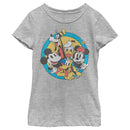 Girl's Mickey & Friends Retro Buddies T-Shirt