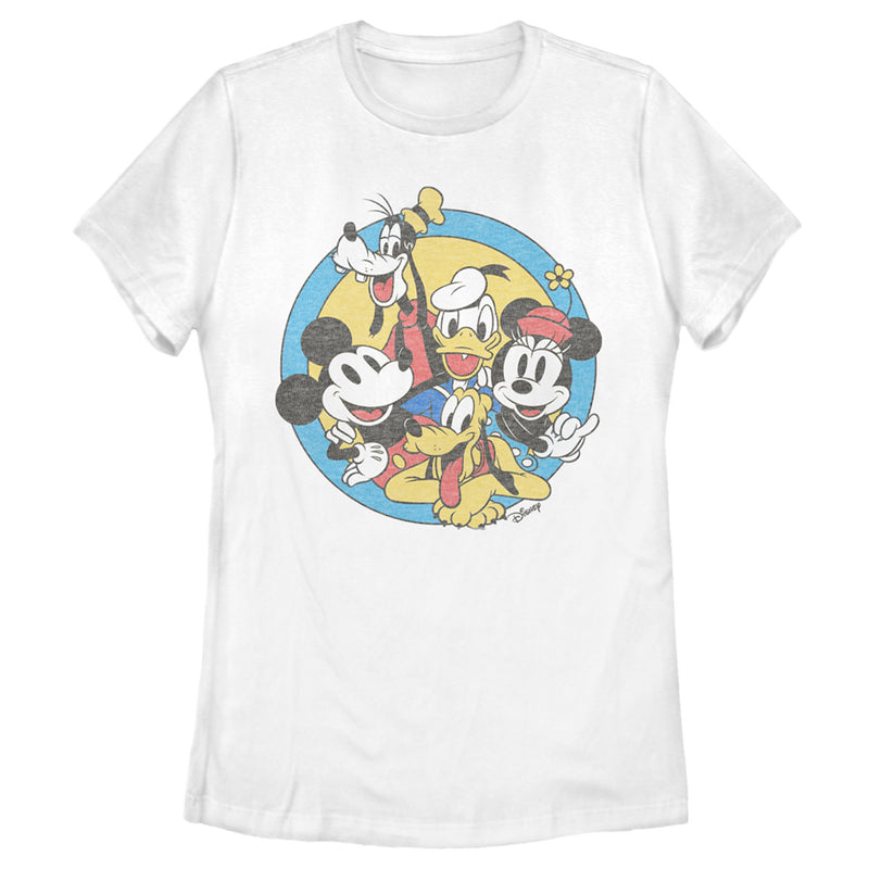 Women's Mickey & Friends Retro Buddies T-Shirt