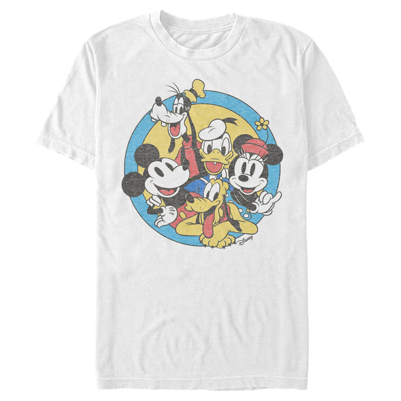 Men's Mickey & Friends Retro Buddies T-Shirt