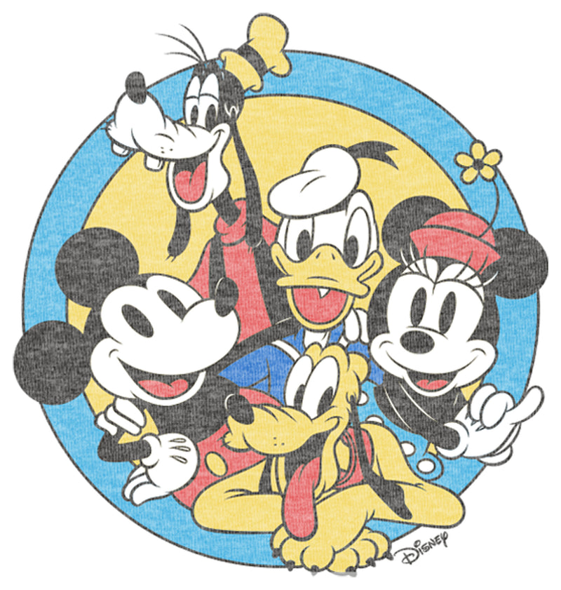 Men's Mickey & Friends Retro Buddies T-Shirt