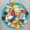 Men's Mickey & Friends Retro Buddies Pull Over Hoodie