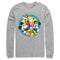 Men's Mickey & Friends Retro Buddies Long Sleeve Shirt