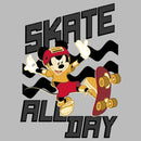 Girl's Mickey & Friends Mickey Mouse Skate All Day T-Shirt