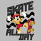 Girl's Mickey & Friends Mickey Mouse Skate All Day T-Shirt