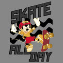Boy's Mickey & Friends Mickey Mouse Skate All Day Performance Tee