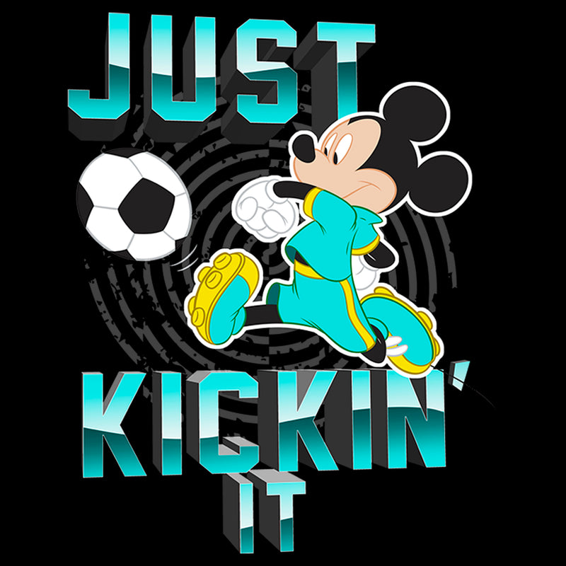 Boy's Mickey & Friends Mickey Mouse Soccer Just Kickin' It T-Shirt