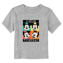 Toddler's Mickey & Friends Heart Breaker Faces T-Shirt