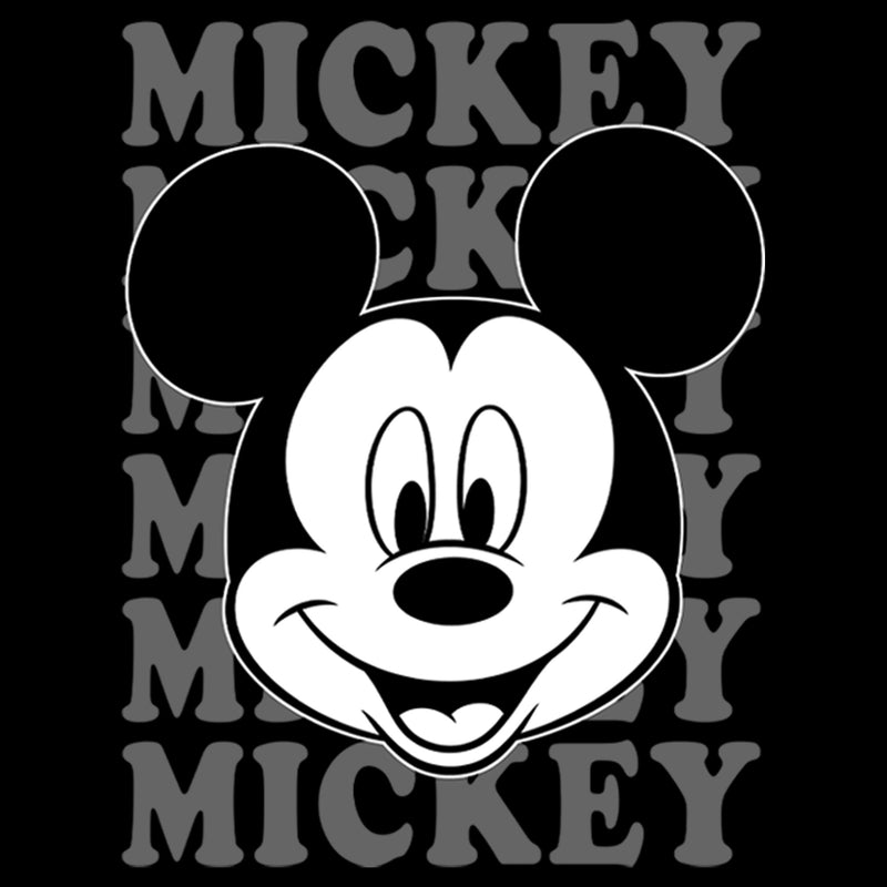 Boy's Mickey & Friends Mickey Mouse Repeating Name Pull Over Hoodie