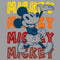 Boy's Mickey & Friends Mickey Mouse Classic Name Stack Pull Over Hoodie