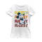 Girl's Mickey & Friends Mickey Mouse Classic Name Stack T-Shirt