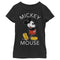 Girl's Mickey & Friends Mickey Mouse Classic Style T-Shirt