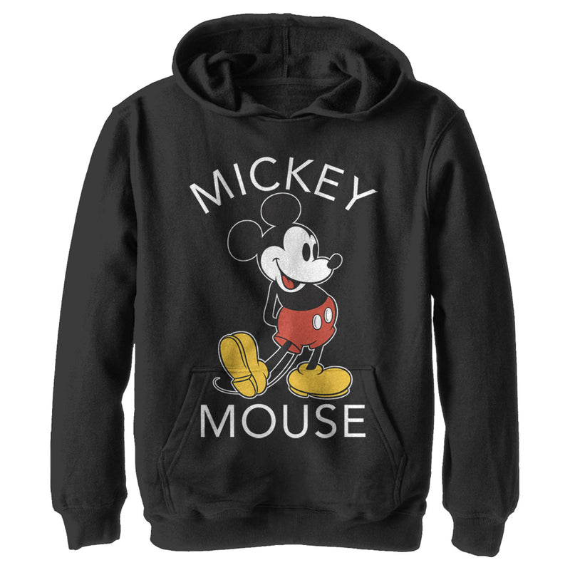 Boy's Mickey & Friends Mickey Mouse Classic Style Pull Over Hoodie